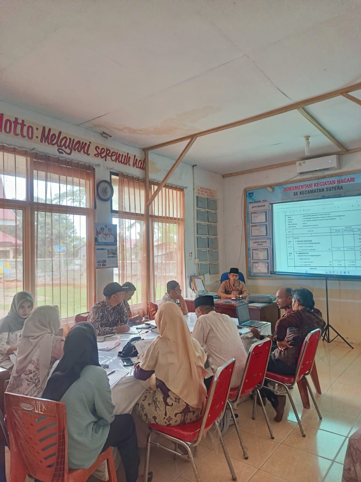 EVALUASI APB NAGARI GANTING MUDIAK UTARA SURANTIH, KAMIS 26 FEBRUARI 2026