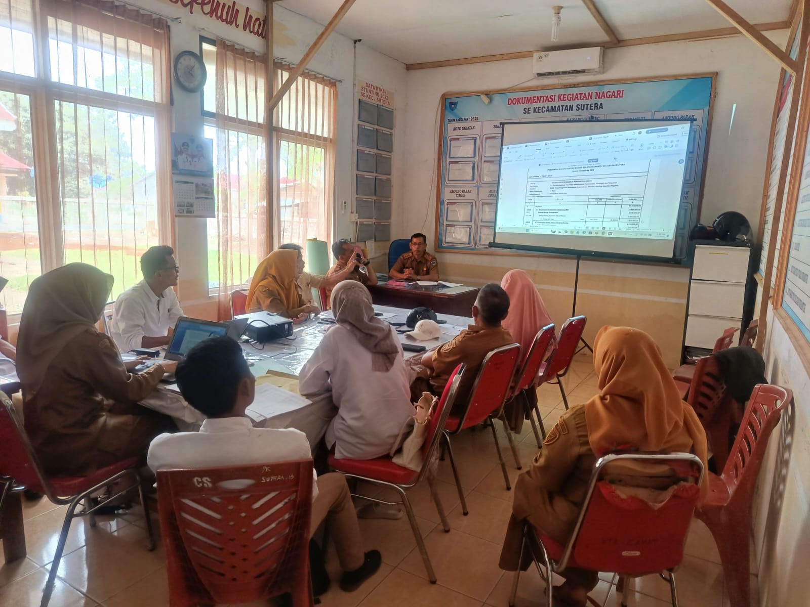 EVALUASI APB NAGARI GANTING MUDIAK SELATAN SURANTIH, SELASA 24 FEBRUARI 2026