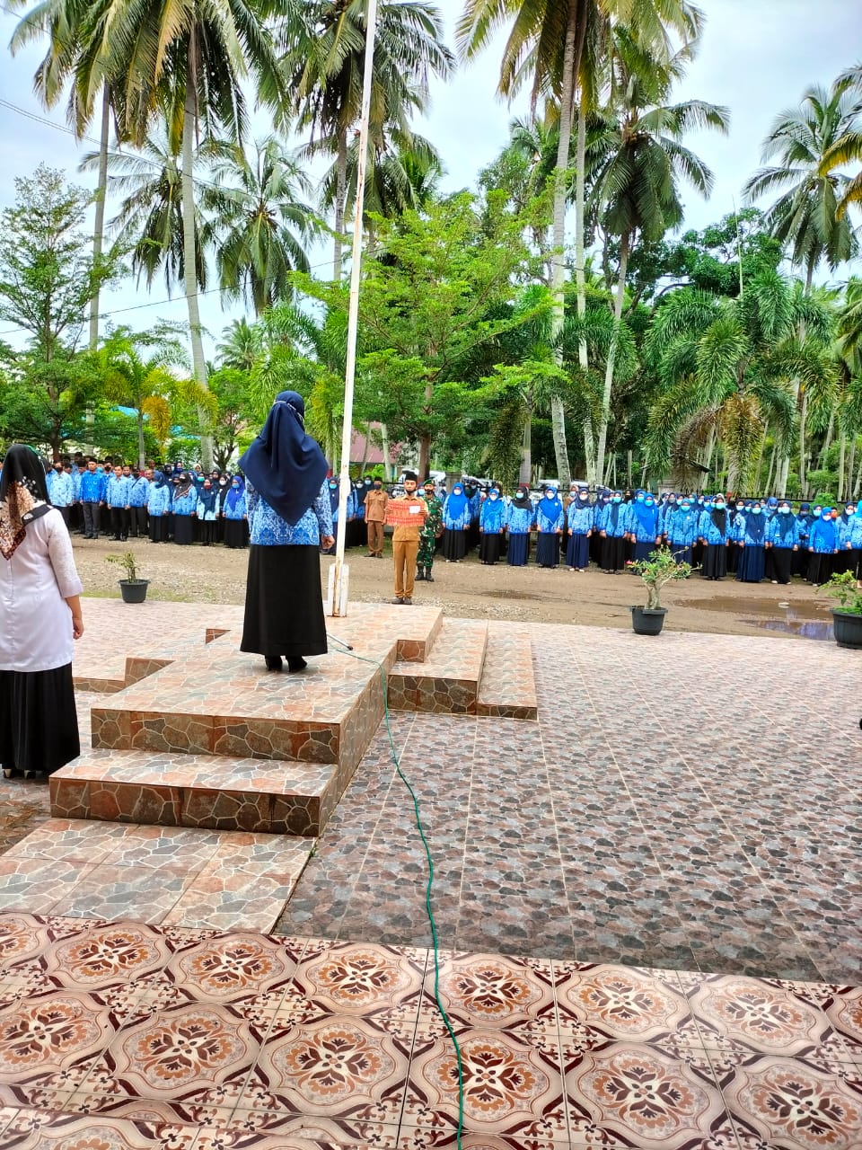 PELAKSANAAN UPACARA HARI KESAKTIAN PANCASILA