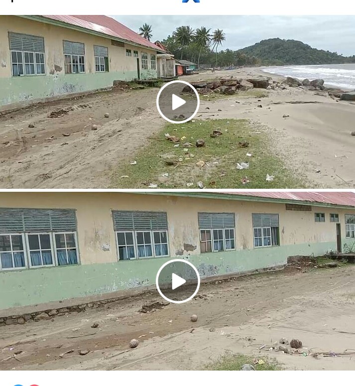 SEKOLAH SD YANG BERADA DEKAT BIBIR PANTAI