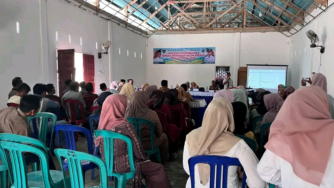 musrembang nagari taratak,  selasa 31 Maret 2026