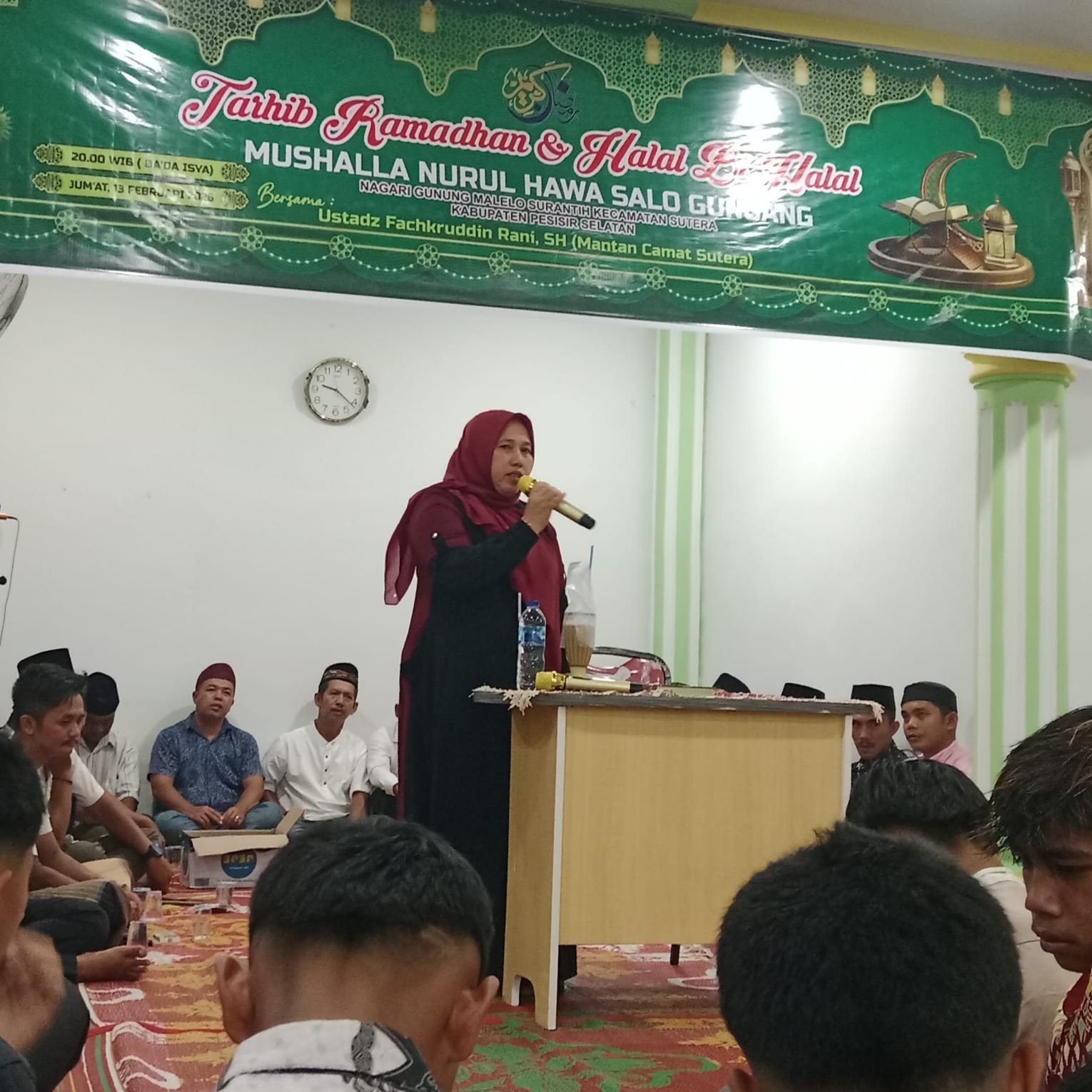 Kegiatan Tarhib Ramadhan & Halal Bihalal di Mushalah Nurul Hawa Salo Gunung